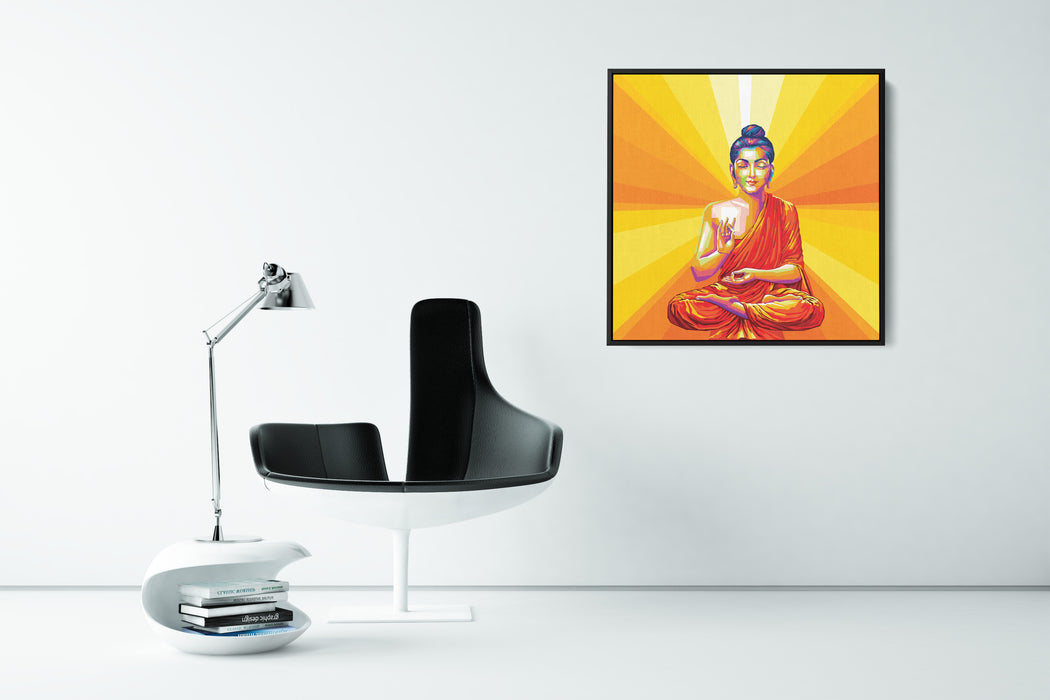 Gautama Buddha - Teacher - Canvas Art Print