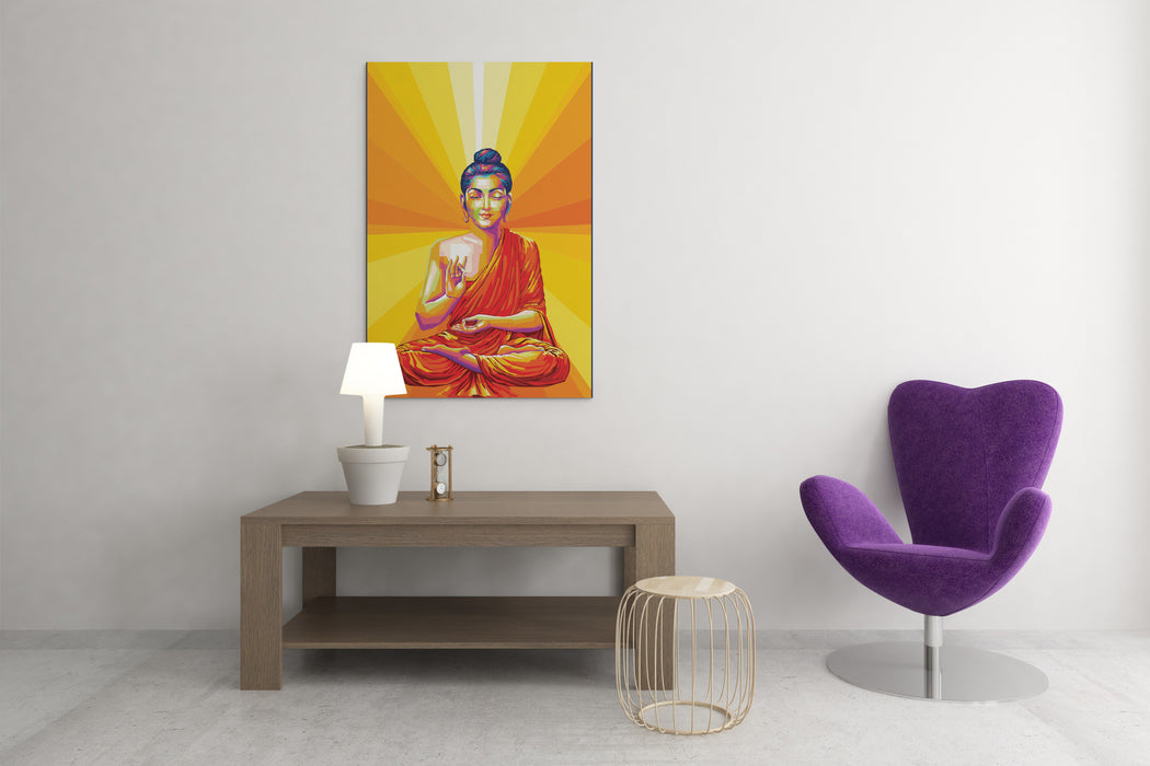 Gautama Buddha - Teacher - Canvas Art Print