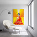 Modern pop art poster of Gautama Buddha.