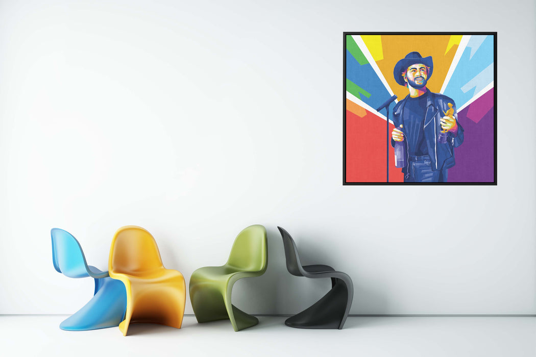 George Michael - Portrait - Canvas Print