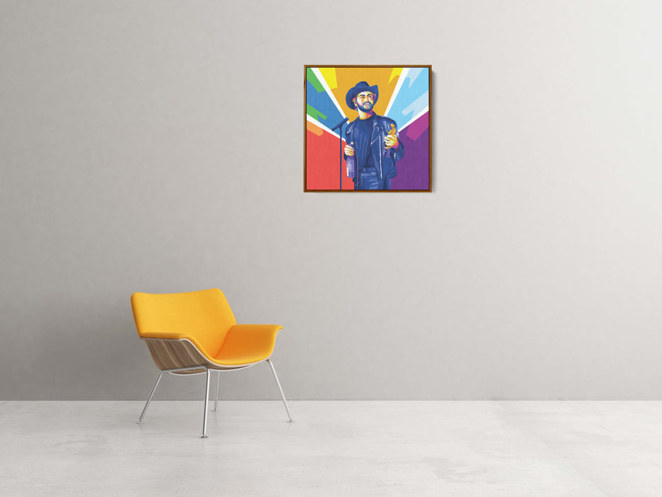 George Michael - Portrait - Canvas Print