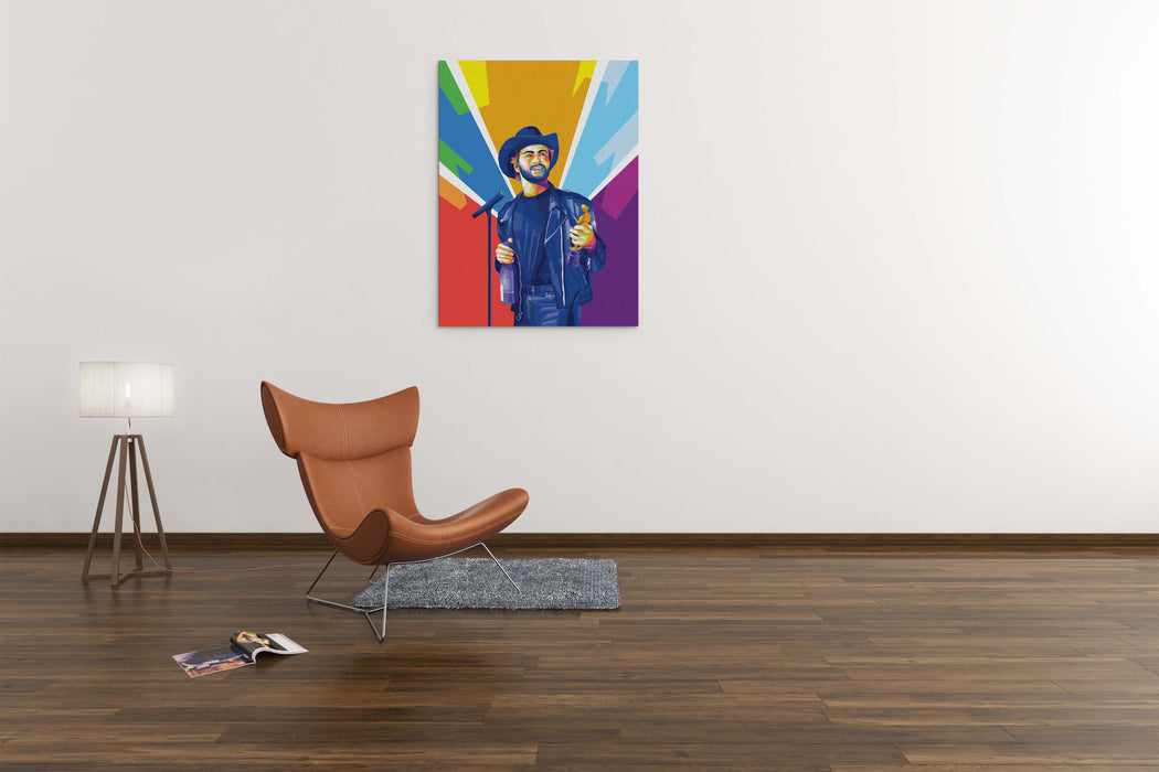 George Michael - Portrait - Canvas Print