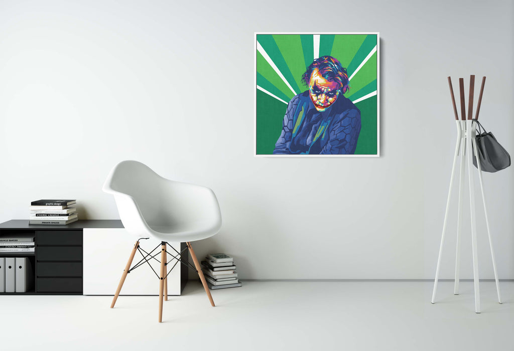 Heath Ledger - Joker - Canvas Art Print