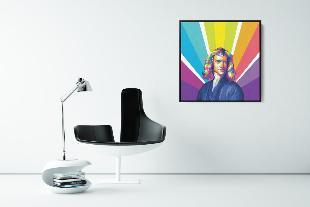 Isaac Newton - English Mathematician - Canvas Print