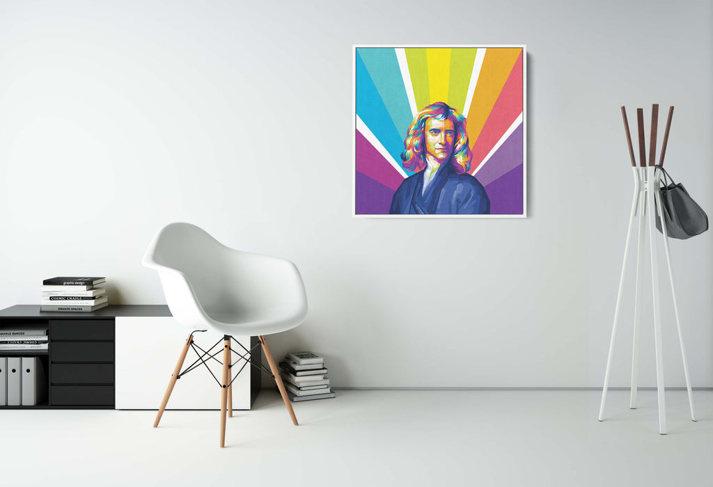 Isaac Newton - English Mathematician - Canvas Print