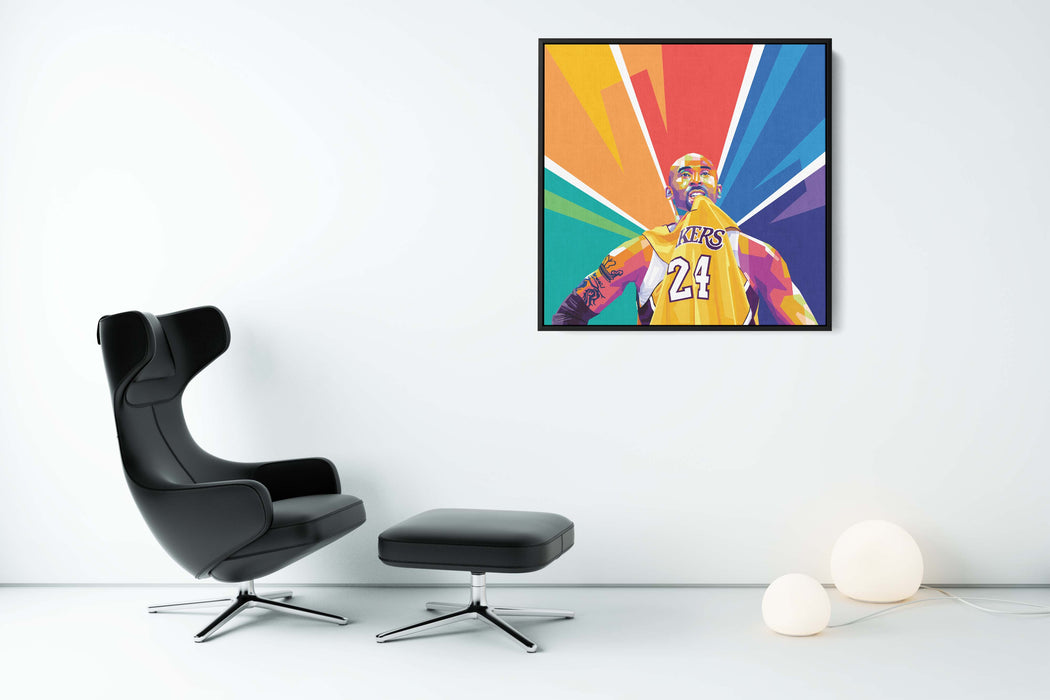 Kobe Bryant - From Heaven - Canvas Art Print