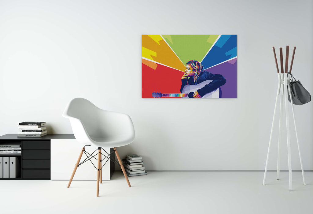 Kurt Cobain - Nirvana - Canvas Print