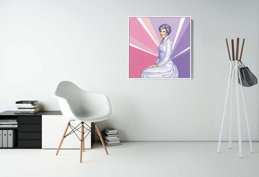 Lady Diana - Princess - Canvas Art Print