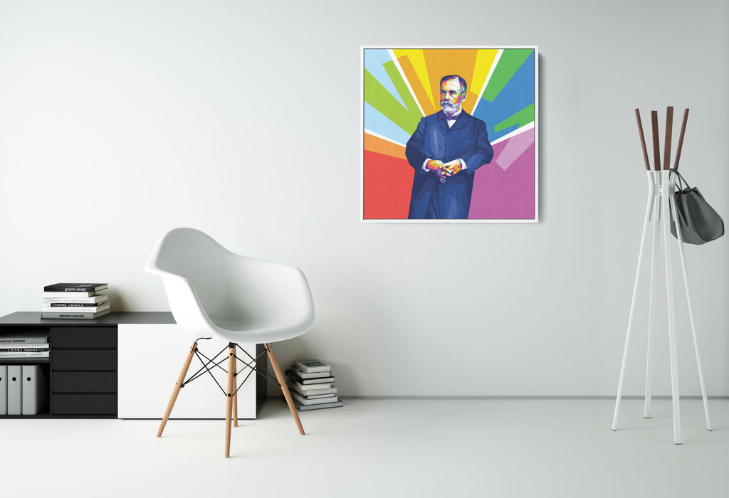 Louis Pasteur - French Chemist - Canvas Art Print