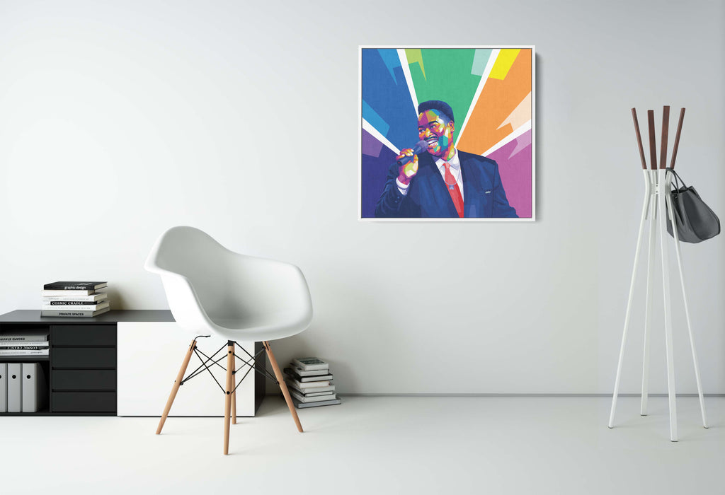 Luther Vandross - Never Too Much - Canvas Art Print