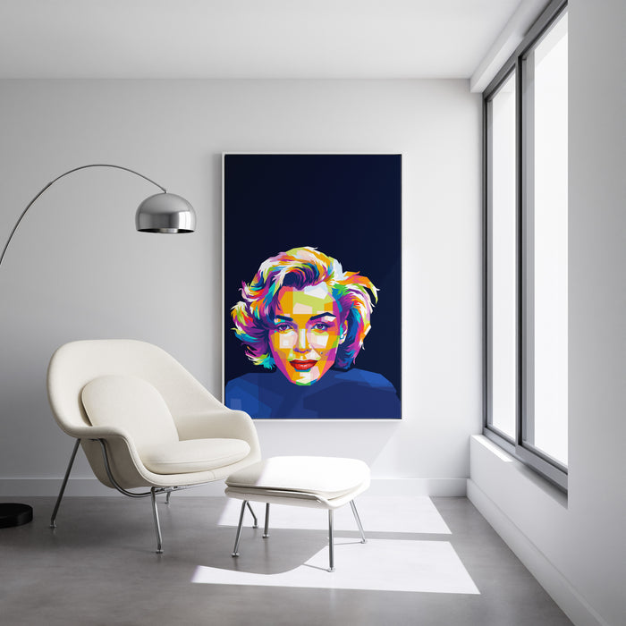 MARILYN MONROE POP ART PAINTING FURNITURE Print on Canvas  HIGH'QUALITY'MODERNO A