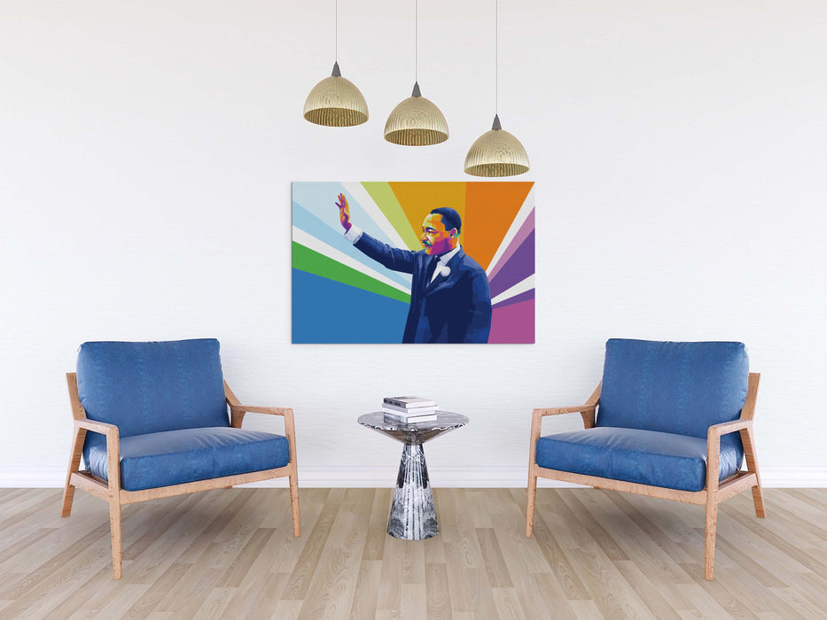 Martin Luther King Jr. - Civil Rights - Canvas Art Print