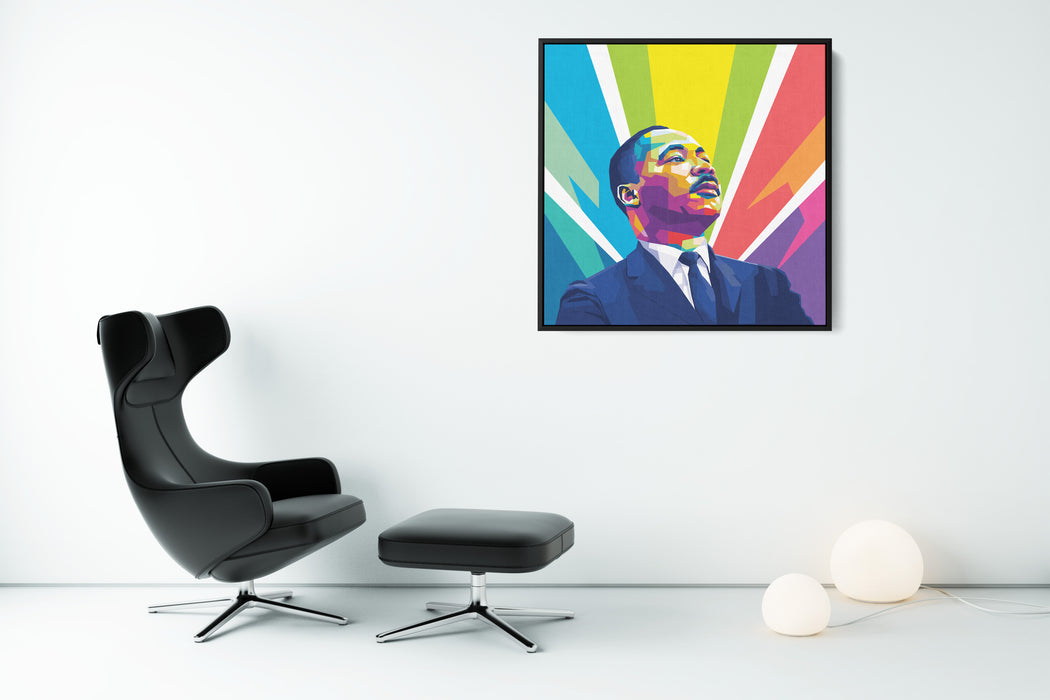 Martin Luther King Jr. - Portrait - Canvas Print