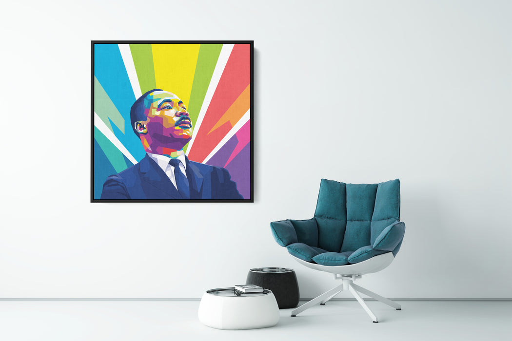 Martin Luther King Jr. - Portrait - Canvas Print