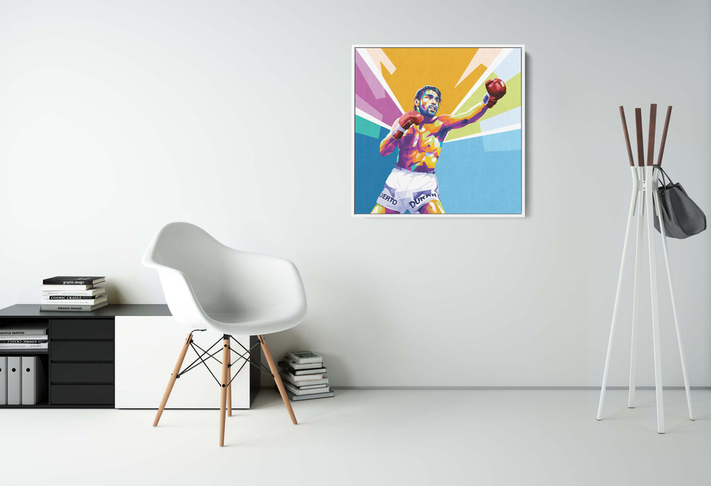 Roberto Duran - Boxer - Canvas Art Print