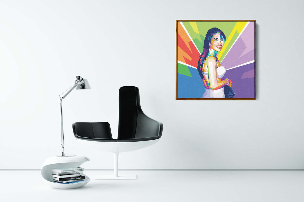 Selena Quintanilla Perez - Los Dinos - Canvas Print