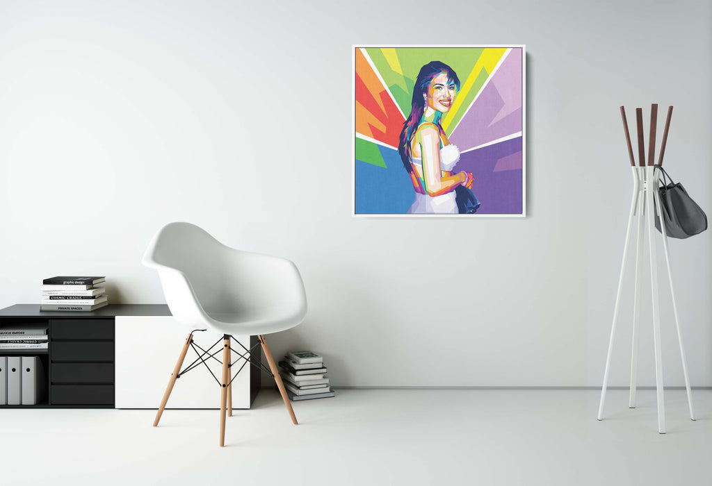 Selena Quintanilla Perez - Los Dinos - Canvas Print