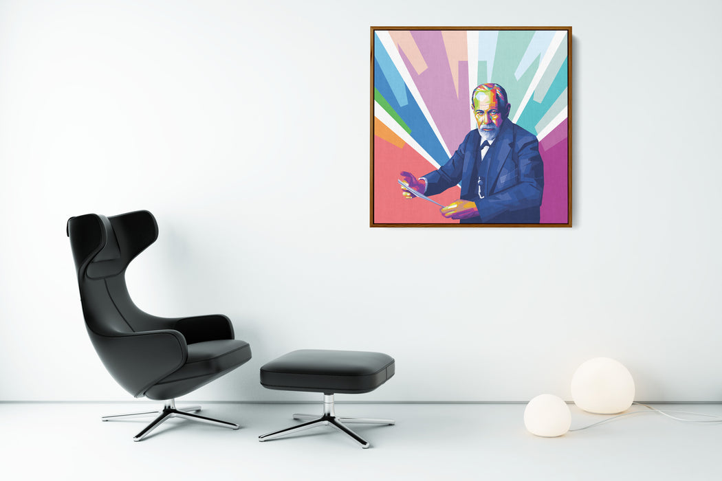 Sigmund Freud - Austrian Neurologist - Canvas Art Print