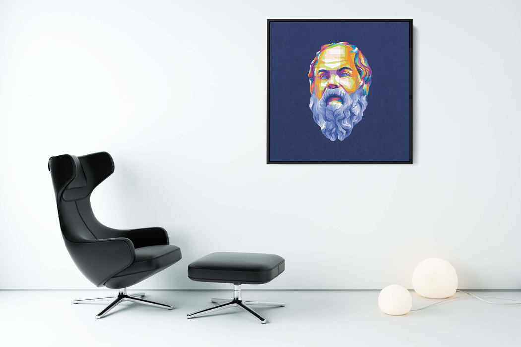 Socrates - Greek Philosopher - Canvas Art Print