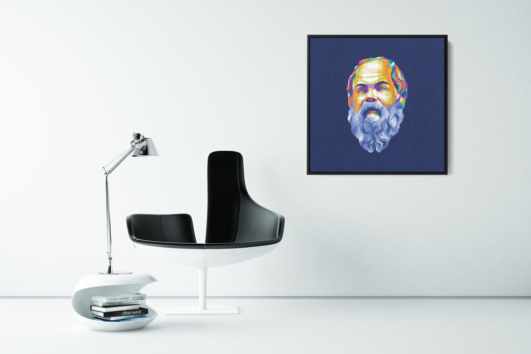 Socrates - Greek Philosopher - Canvas Art Print