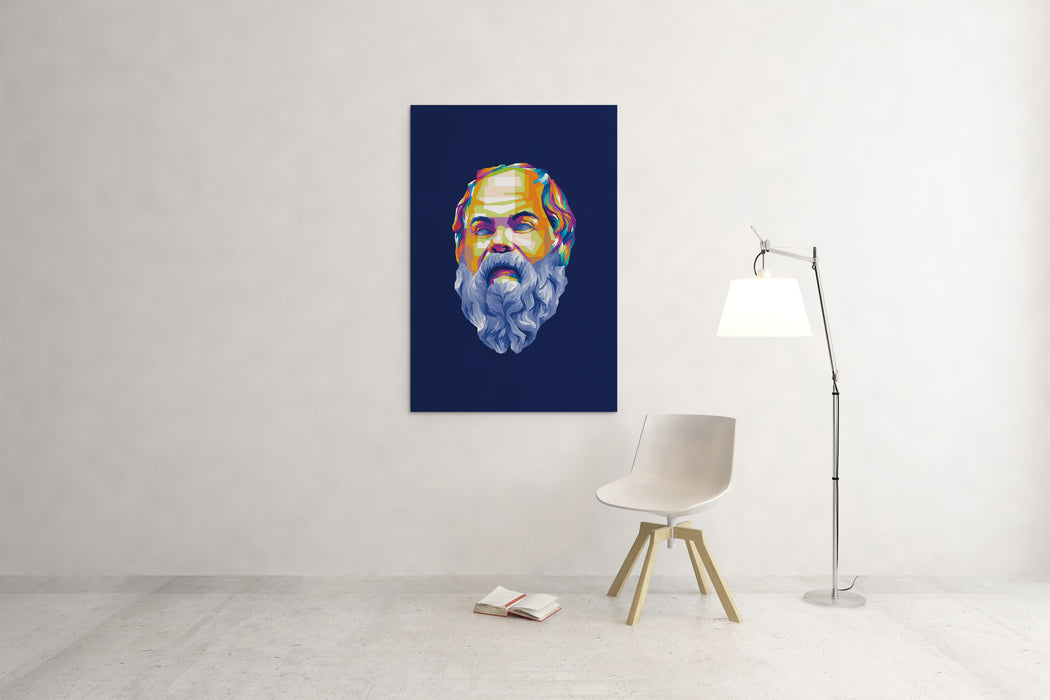 Socrates - Greek Philosopher - Canvas Art Print