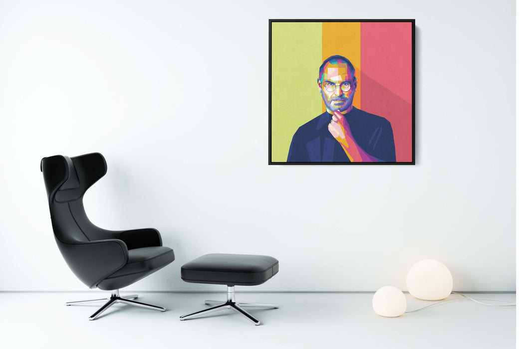 Steve Jobs Portrait - Canvas Print