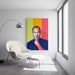 Modern Pop Art Poster of Steve Jobs.