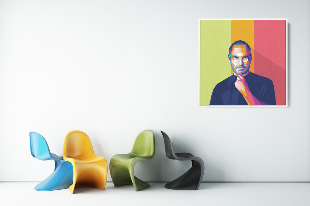 Steve Jobs Portrait - Canvas Print