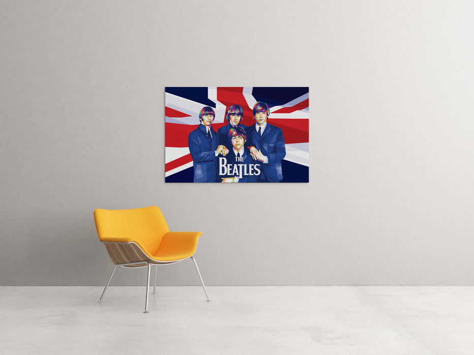 The Beatles Band - Yesterday - Canvas Print