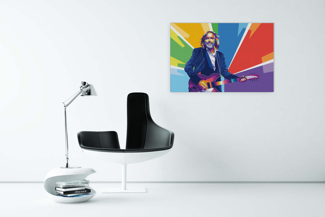 Tom Petty - Free Fallin - Canvas Art Print