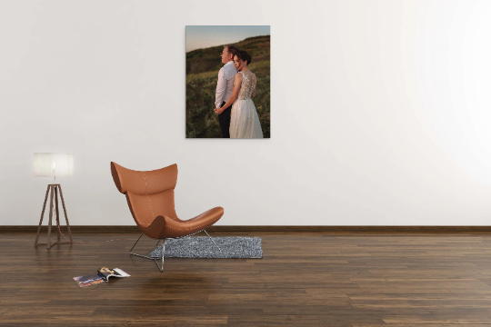 Personalized Wedding Image - Canvas Art For a Couple