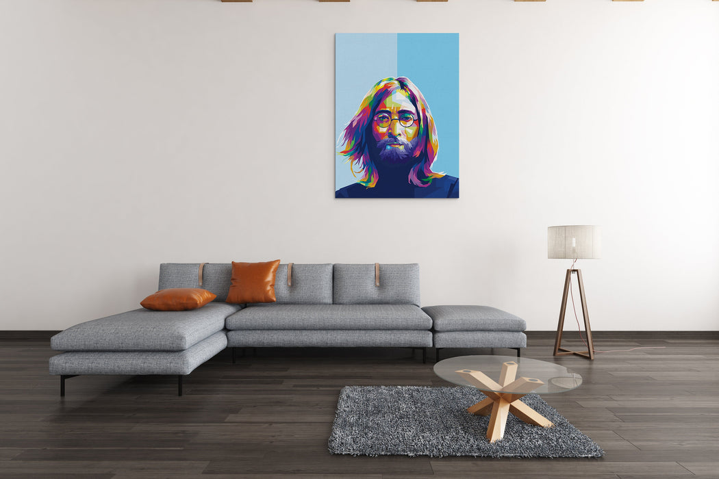 John Lennon Portrait - Canvas Print