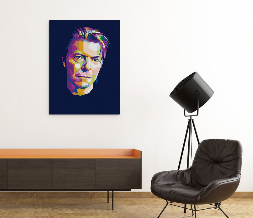 David Bowie - Dark Background - Canvas Print