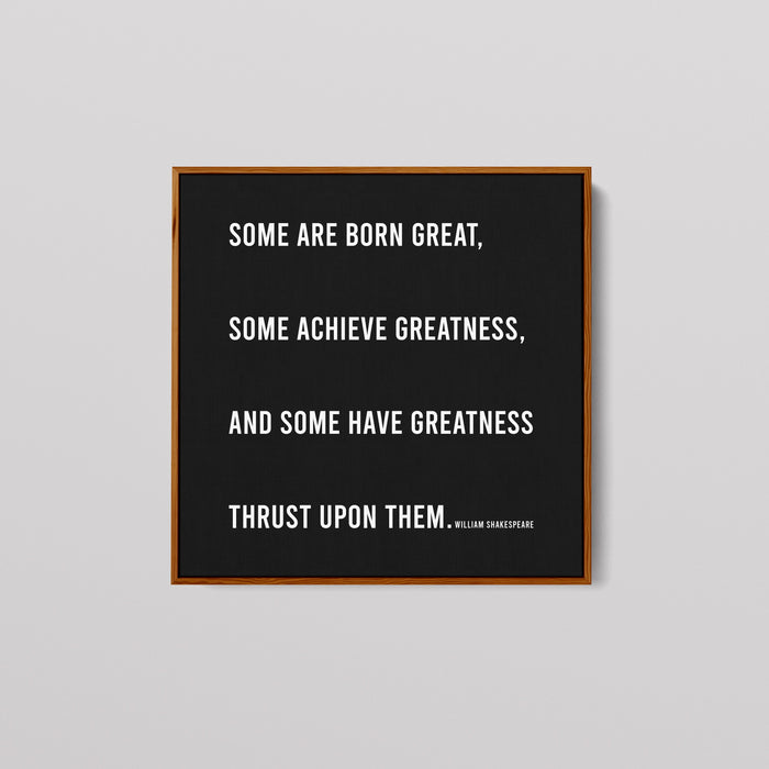 Minimalist Poster With William Shakespeare Quote