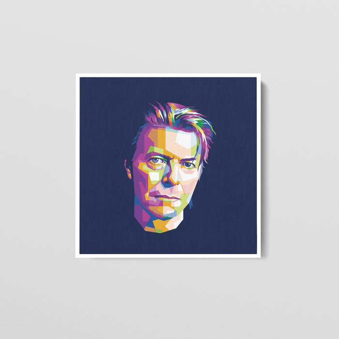 David Bowie - Dark Background - Canvas Print