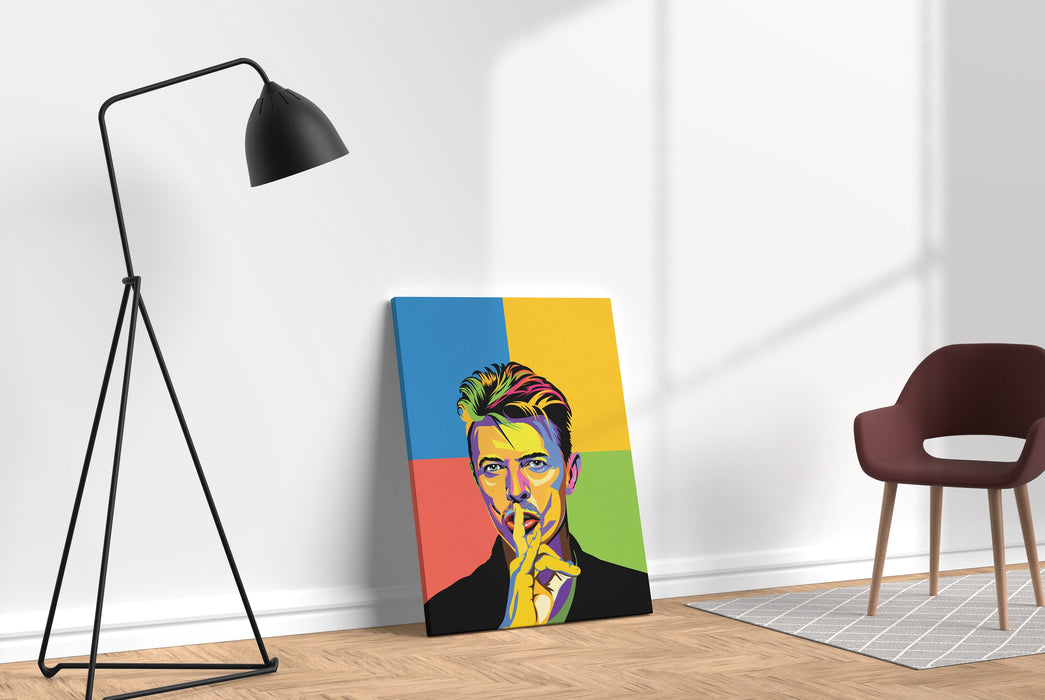 David Bowie - Color Blocks Vol2 - Canvas Print