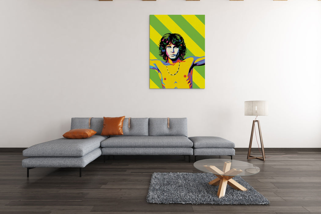 Jim Morrison Portrait Vol2 - Canvas Print