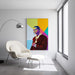 Modern pop art poster of Pop Smoke.