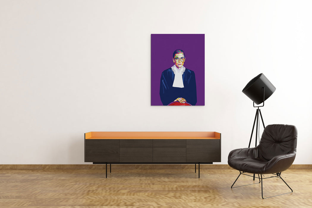 Ruth Bader Ginsburg RIP - Canvas Print