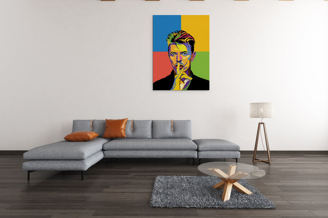 David Bowie - Color Blocks Vol2 - Canvas Print