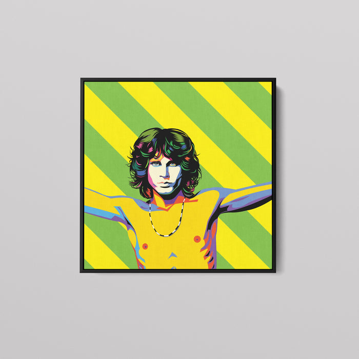 Jim Morrison Portrait Vol2 - Canvas Print