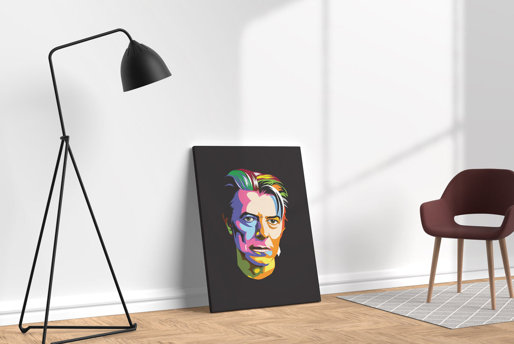 David Bowie - Dark Background Vol2 - Canvas Print