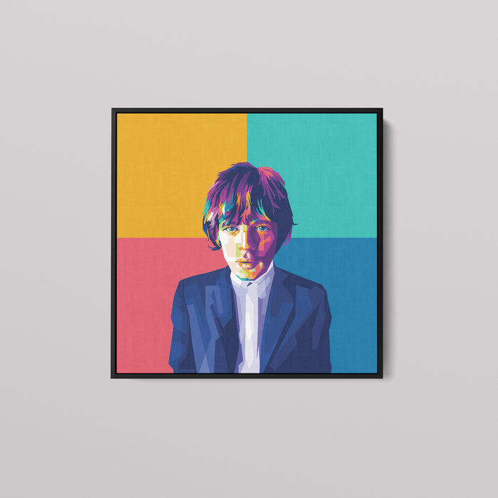 Mick Jagger Portrait - Rolling Stones - Canvas Print