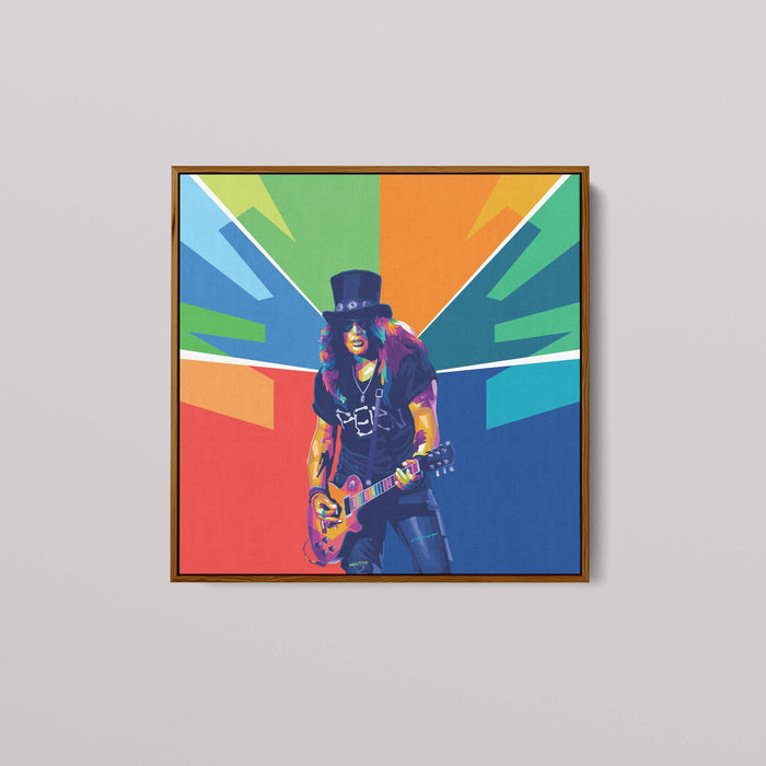 Slash - Guns N' Roses - Canvas Print