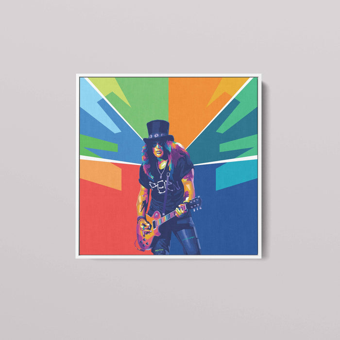 Slash - Guns N' Roses - Canvas Print