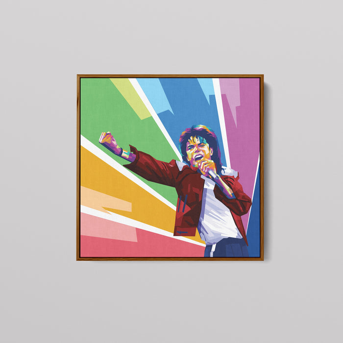 Michael Jackson - Dancing - Canvas Print