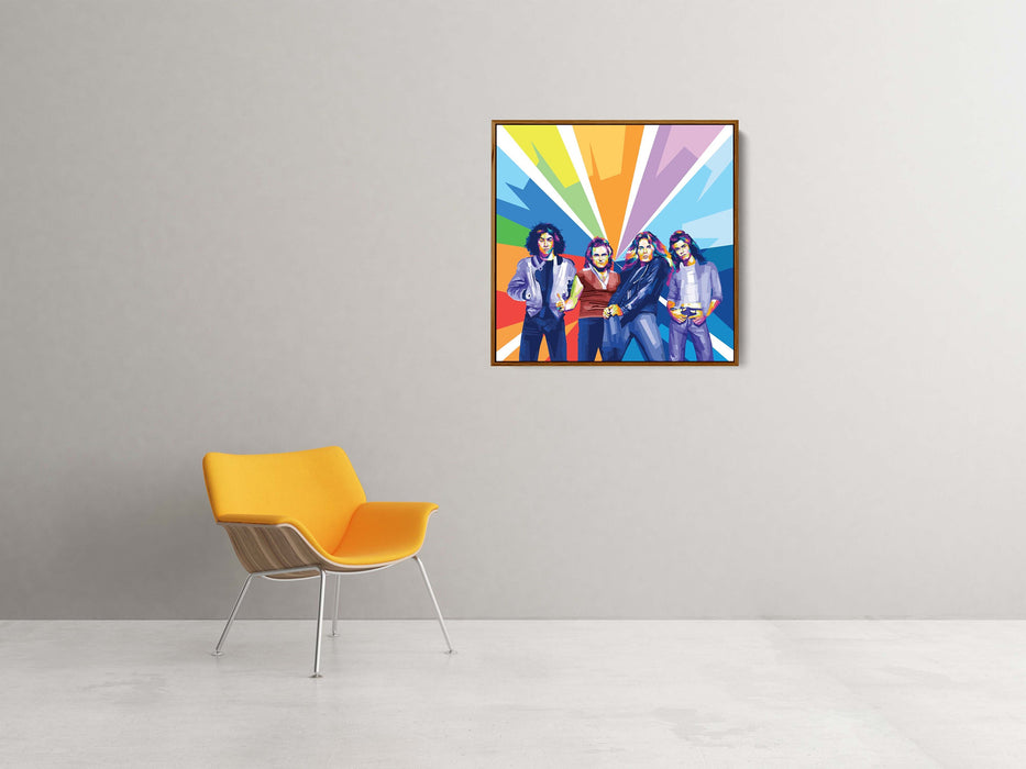 Van Halen - Rock Band - Canvas Print